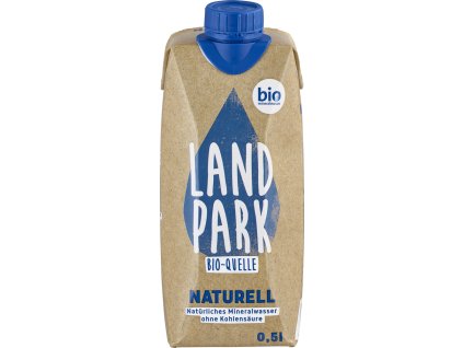 Landpark Minerální voda přírodní 500 ml bio  TETRA PAK