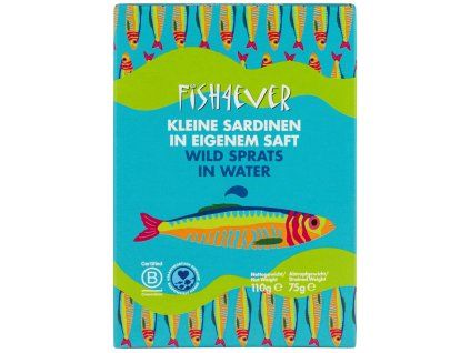 Fish4Ever Malé sardinky 110 g  FOS