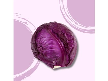 Zelí červené hlávkové BIO 1 kg  BIO VEGAN