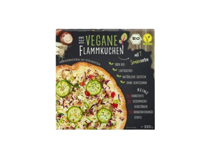 Flammkuchen Pizza 7 druhů zeleniny 220g bio  BIO VEGAN