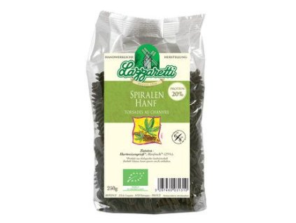 LAZZARETTI Spirálky konopné 250g bio  BIO VEGAN