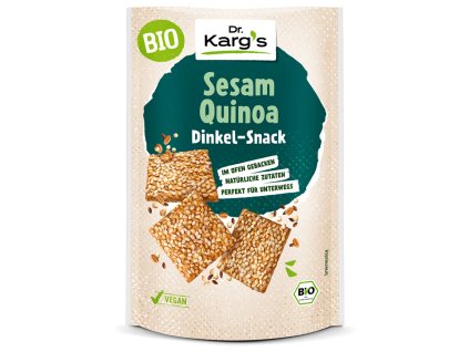 Dr. Karg Snack špalda a quinoa 110g bio  BIO VEGAN