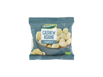 Dennree Kešu v bílé jogurtové čokoládě 80g bio  BIO VEGETARIAN
