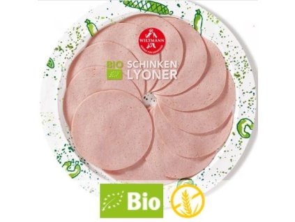 Wiltmann Šunkový Lyoner 80 g bio  BIO BEZLEPEK