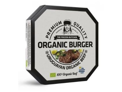 The Frozen Butcher Burger placičky Uruguay Hovězí maso 250g  BIO