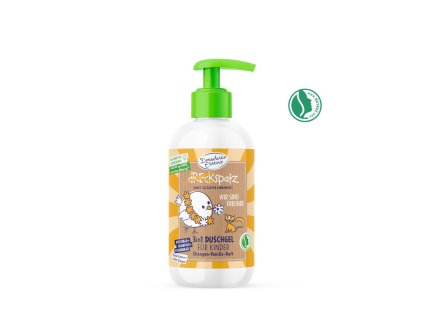 Dreckspatz Dětský sprchový gel 3v1 Jsme přátelé! 250ml eco  ECO VEGAN