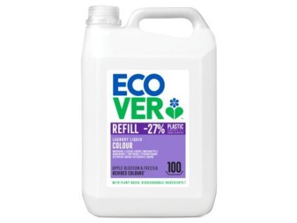 Ecover Prací gel na barevné prádlo květ jabloně a frézie 5l eco  ECO VEGAN