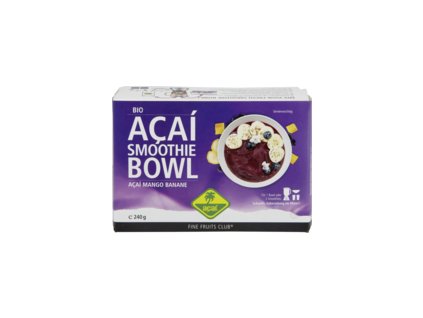 Fine Fruits Club Acai smootie bowl 240g bio  BIO VEGAN