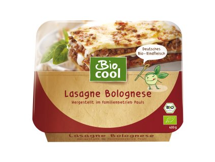 Bio-Cool Lasagne Boloňské 400g bio  BIO