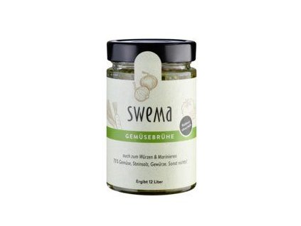 SweMa Zeleninový vývar bez droždí 320g bio  BIO VEGAN BEZLEPEK RAW