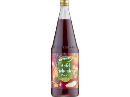 Dennree Punč z jablek a bezu 1 l bio  BIO VEGETARIAN