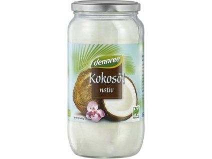 Dennree Kokosový olej 950ml bio  BIO VEGAN