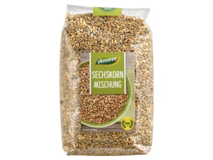 Dennree Šestizrnná směs 1 kg bio  BIO VEGAN