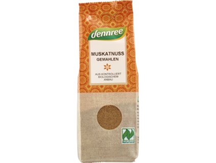Dennree Muškátový oříšek mletý 40 g bio  BIO VEGAN