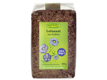 Rapunzel Lněné semínko hnědé 500g bio  BIO VEGAN
