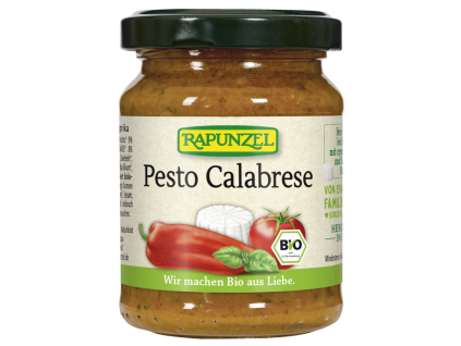 Rapunzel Pesto Calabrese 130ml bio  BIO VEGETARIAN