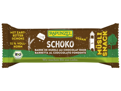 Rapunzel Müsli tyčinka čokoládová 50g bio  BIO VEGAN