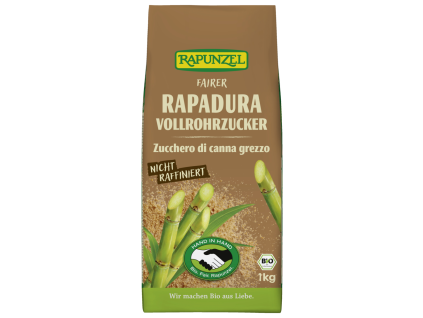 Rapunzel Rapadura celý třtinový cukr 1kg bio  BIO VEGAN