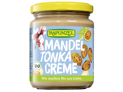 Rapunzel Mandlový krém Tonka 250g bio  BIO VEGETARIAN BEZLEPEK