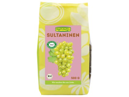 Rapunzel Rozinky sultánky 500g bio  BIO VEGAN