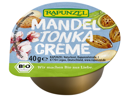 Rapunzel Mandlový krém Tonka mini 40g bio  BIO VEGETARIAN BEZLEPEK