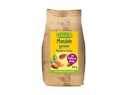 Rapunzel Mandle pražené 200g bio  BIO VEGAN