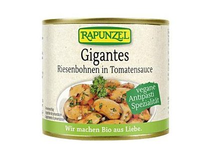 Rapunzel Obří fazole v rajčatové omáčce 230g bio  BIO VEGAN BEZLEPEK