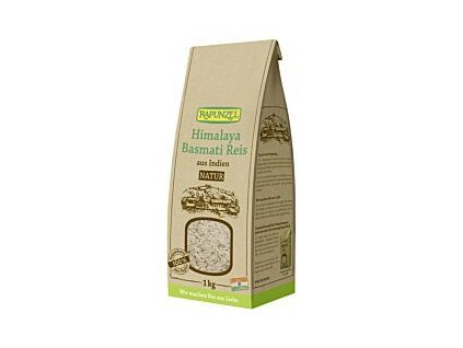 Rapunzel Rýže Himálajská Basmati celozrnná 1kg bio  BIO VEGAN BEZLEPEK