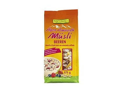 Rapunzel Alpské amarantové müsli bobulové 375g bio  BIO VEGAN