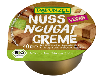Rapunzel Ořechovo nugátový krém mini 40g bio  BIO VEGAN BEZLEPEK