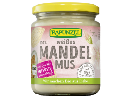 Rapunzel Mandlové máslo bílé z Evropy 250g bio  BIO VEGAN BEZLEPEK