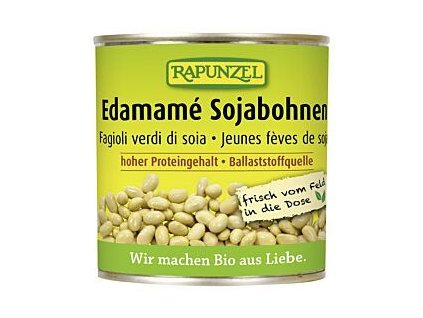 Rapunzel Sojové boby Edamame sterilované 200g bio  BIO VEGAN BEZLEPEK