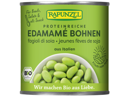 Rapunzel Sojové boby Edamame sterilované 200g bio  BIO VEGAN BEZLEPEK