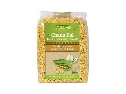 Rapunzel Chana Dal 500g bio  BIO VEGAN BEZLEPEK