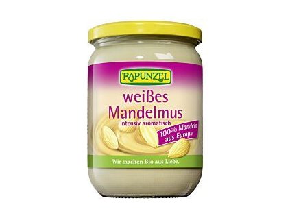 Rapunzel Mandlové máslo bílé z Evropy 500g bio  BIO VEGAN BEZLEPEK