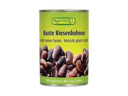 Rapunzel Obří fazole barevné sterilované 400g bio  BIO VEGAN BEZLEPEK