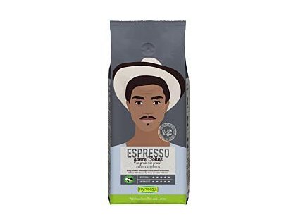 Rapunzel Hero Coffee Espresso zrnková káva 1kg bio  BIO VEGAN BEZLEPEK