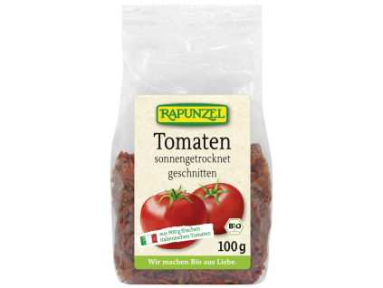 Rapunzel Rajčata sušená kostky 100g bio  BIO VEGAN BEZLEPEK