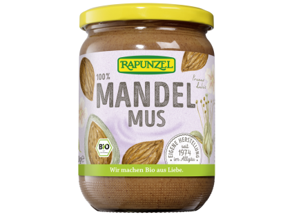 Rapunzel Mandlové máslo 500g bio  BIO VEGAN BEZLEPEK