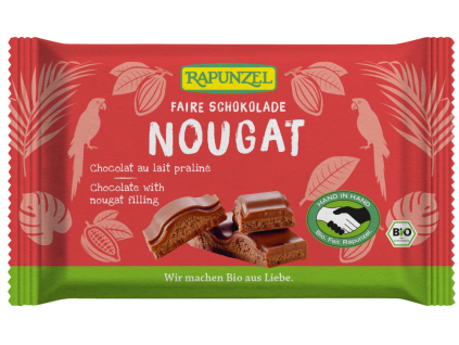 Rapunzel Nugátová čokoláda 100g bio  BIO VEGETARIAN BEZLEPEK