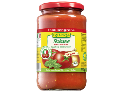 Rapunzel Rajčatová omáčka Toscana 550g bio  BIO VEGAN BEZLEPEK
