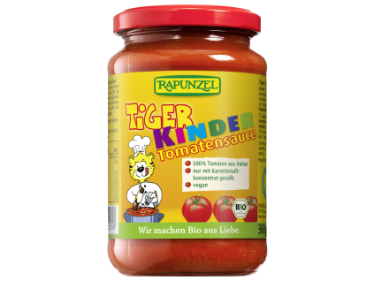 Rapunzel Tygr rajčatová omáčka 360g bio  BIO VEGAN BEZLEPEK