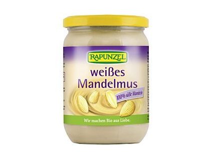 Rapunzel Mandlové máslo bílé 500g bio  BIO VEGAN BEZLEPEK
