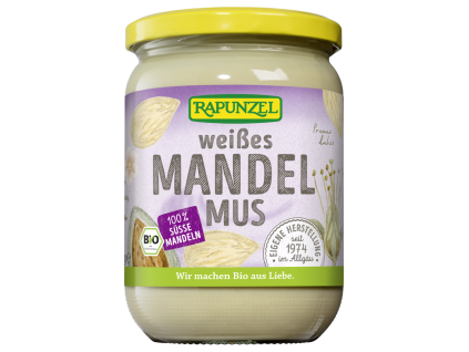 Rapunzel Mandlové máslo bílé 500g bio  BIO VEGAN BEZLEPEK