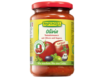 Rapunzel Rajčatová omáčka Olivia 340g bio  BIO VEGAN BEZLEPEK