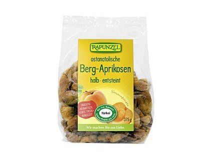 Rapunzel Meruňky horské půlky 375g bio  BIO VEGAN