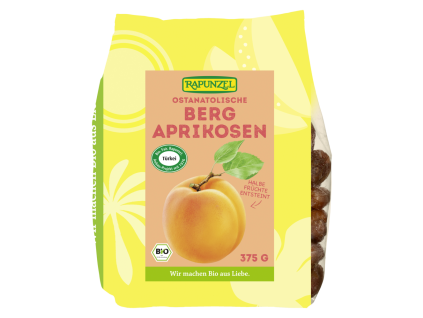 Rapunzel Meruňky horské půlky 375g bio  BIO VEGAN