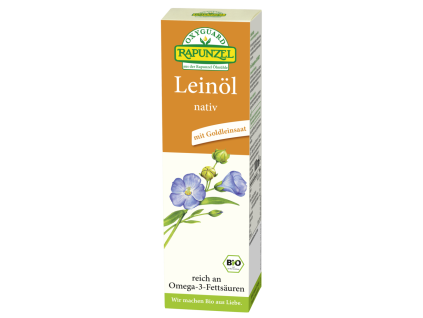 Rapunzel Lněný olej 100ml bio  BIO VEGAN BEZLEPEK