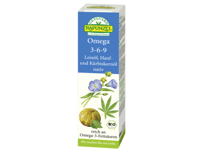 Rapunzel Omega 3-6-9 olej 100ml bio  BIO VEGAN BEZLEPEK