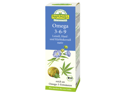 Rapunzel Omega 3-6-9 olej 250ml bio  BIO VEGAN BEZLEPEK